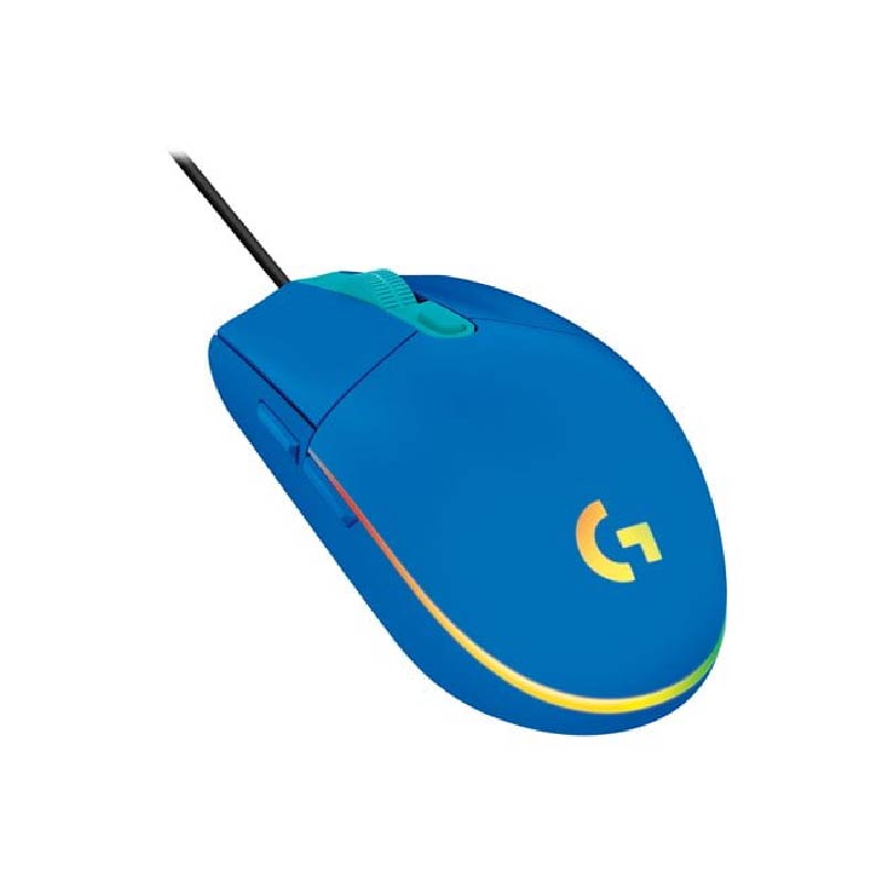 MOUSE LOGITECH G GAMING G203 LIGHTSYNC BLUE - 1