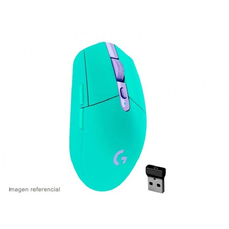 MOUSE INALÁMBRICO LOGITECH G GAMING 305 LIGTHSPEED WIRELESS MENTA - 2