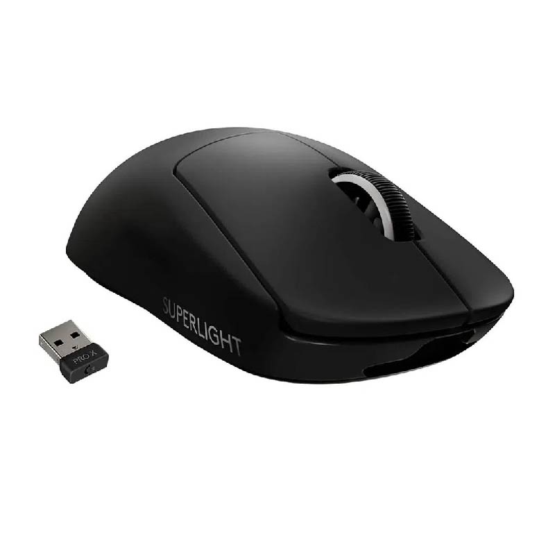 MOUSE INALÁMBRICO LOGITECH G PRO X SUPERLIGHT WIRELESS HERO NEGRO 25K - 1