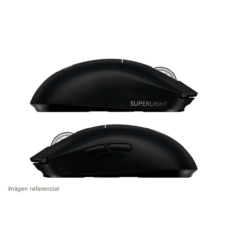 MOUSE INALÁMBRICO LOGITECH G PRO X SUPERLIGHT WIRELESS HERO NEGRO 25K - 3