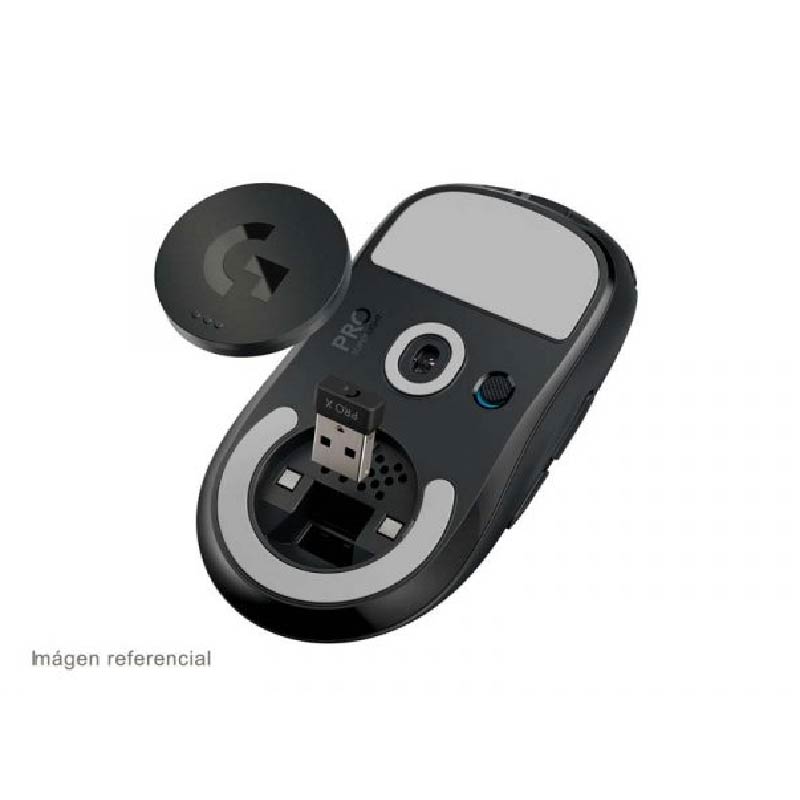 MOUSE INALÁMBRICO LOGITECH G PRO X SUPERLIGHT WIRELESS HERO NEGRO 25K - 4