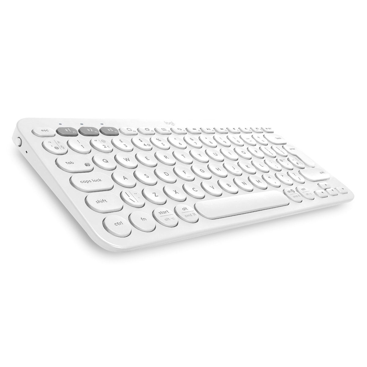 TECLADOS LOGITECH PEBBLE 2 K380S BLUETOOTH/WIRELESS BLANCO - 2