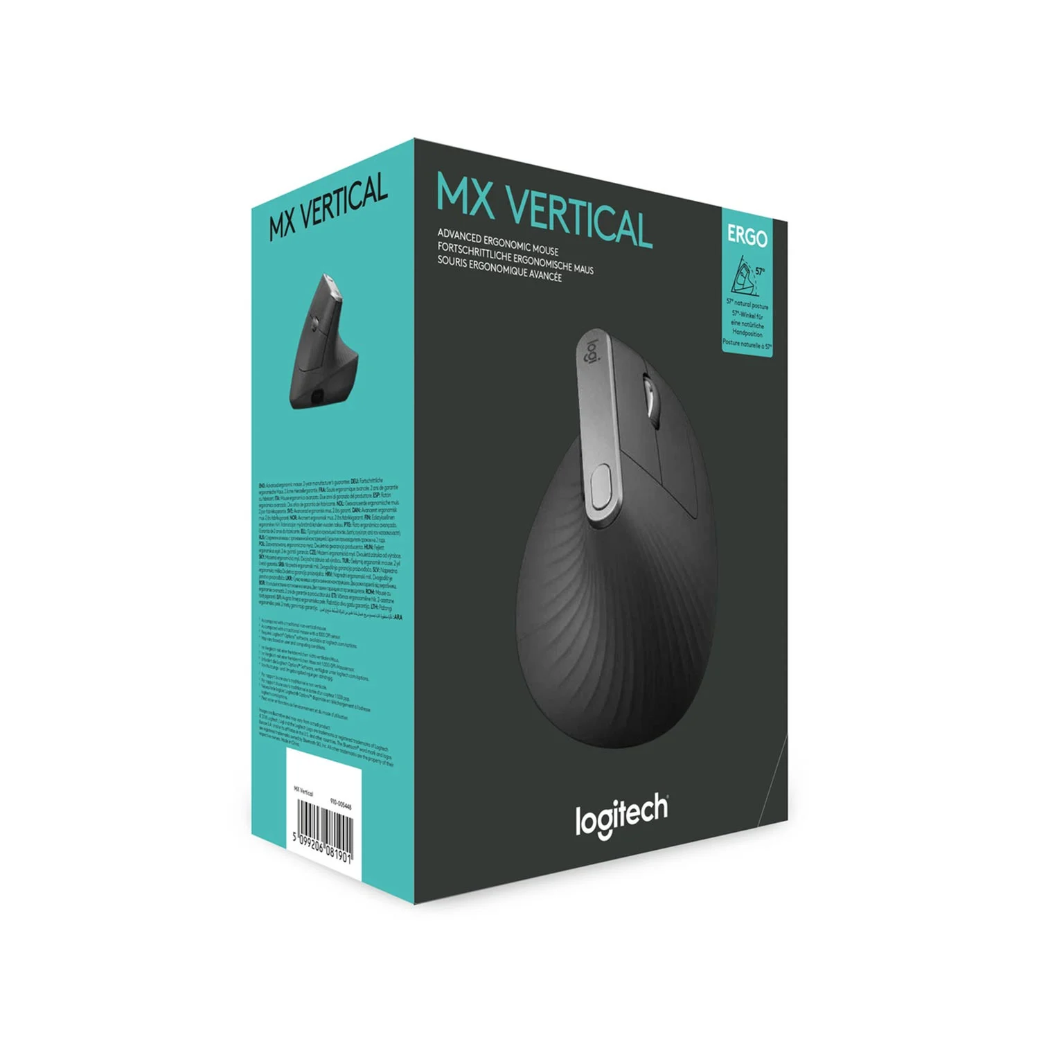 MOUSE LOGITECH MX VERTICAL WIRELESS BT - 3