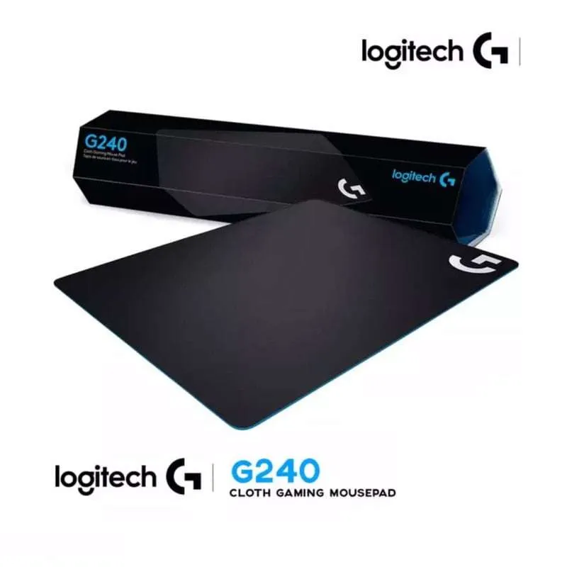 MOUSE PAD GAMING LOGITECH G G240 CLOTH MEDIUM 340X280X1 MM BLACK - 2