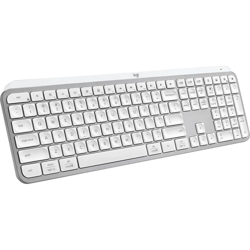 TECLADOS LOGITECH MX KEYS MINI WIRELESS BLANCO - 2