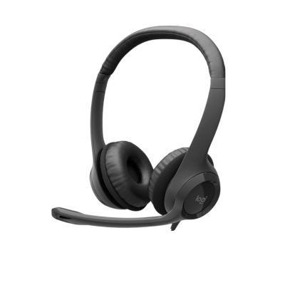 AUDIFONO CON MICROFONO LOGITECH H390 USB BLACK - 1
