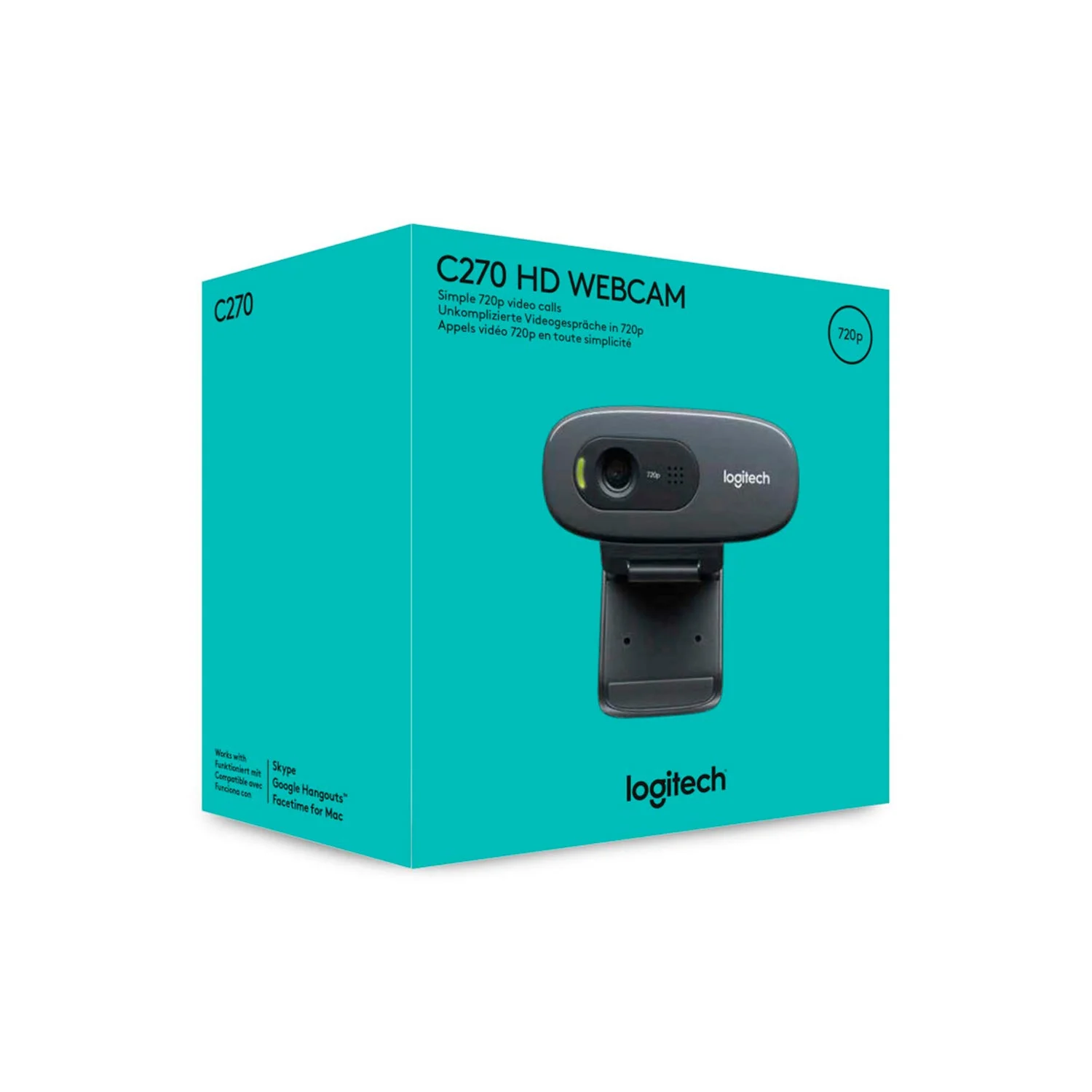 CAMARA WEB LOGITECH C270 HD - 3
