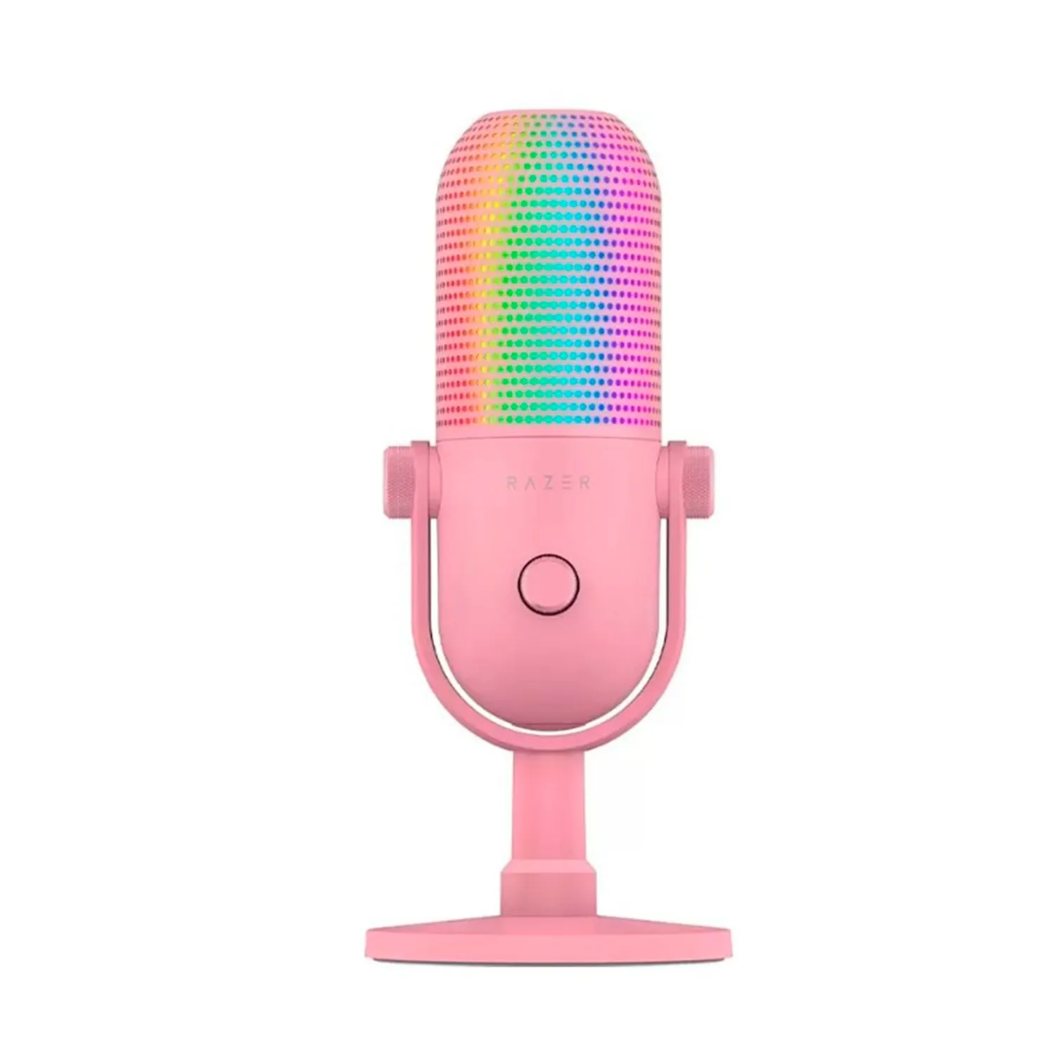MICROFONO RAZER SEIREN V3 CHROMA ROSADO - 3