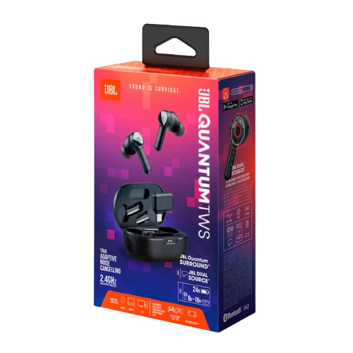 AUDÍFONOS JBL TRUE WIRELESS QUANTUM TWS BLUETOOTH - 3