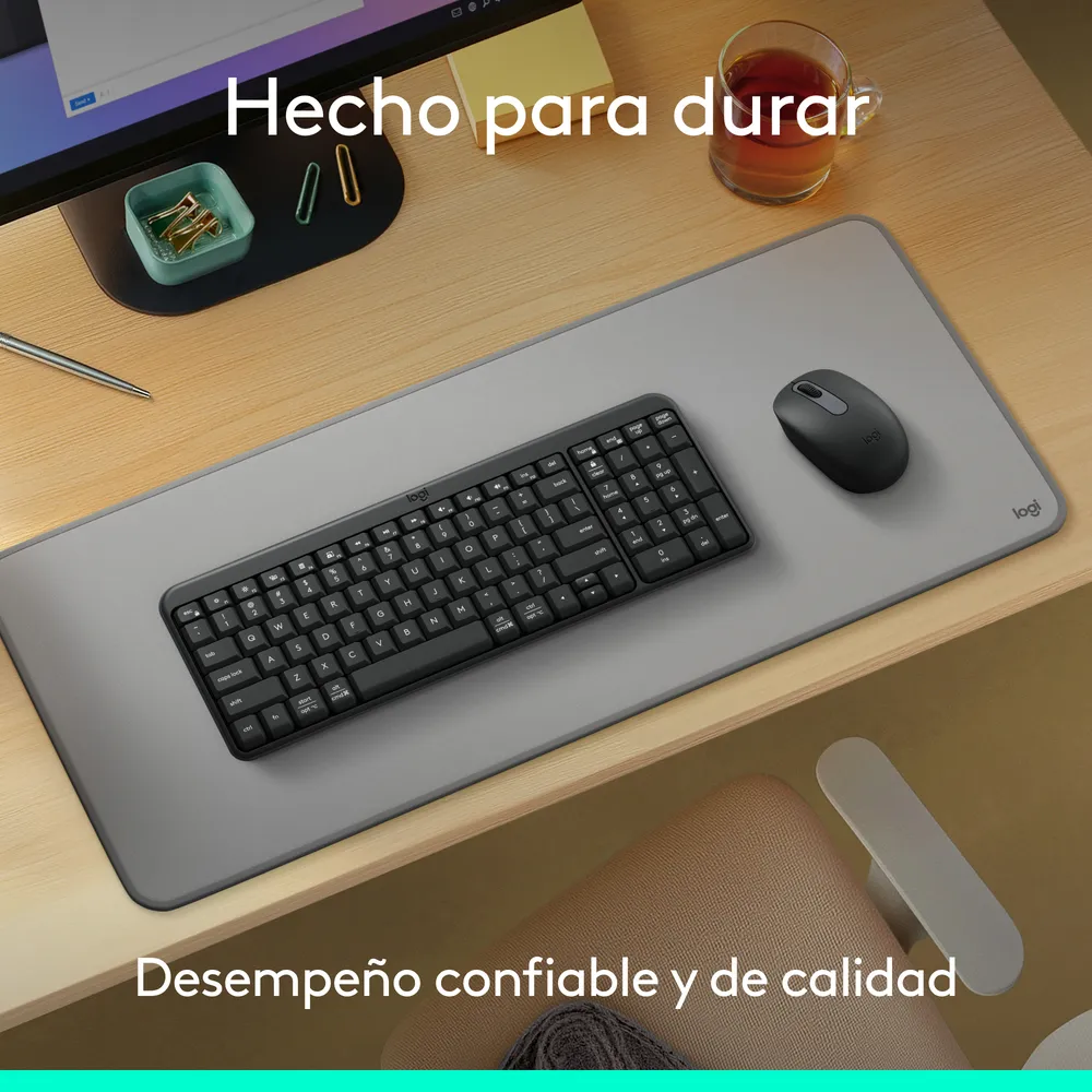 TECLADO INALÁMBRICO BLUETOOTH LOGITECH K250 NEGRO - 3