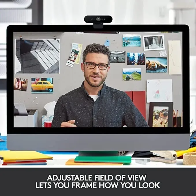 WEBCAM LOGITECH BRIO 4K PRO COLOR NEGRO - 4