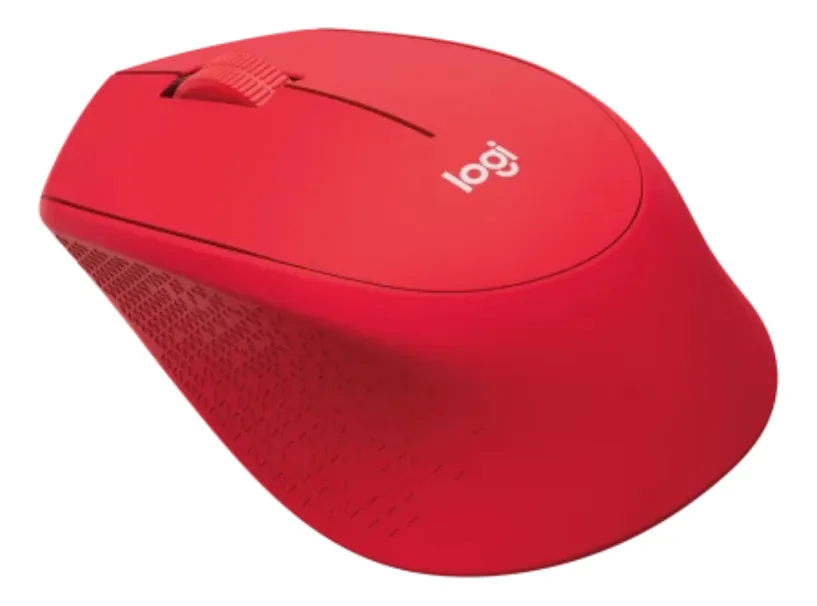 MOUSE INALAMBRICO M280 Y MOUSE PAD LOGITECH ROJO - 3