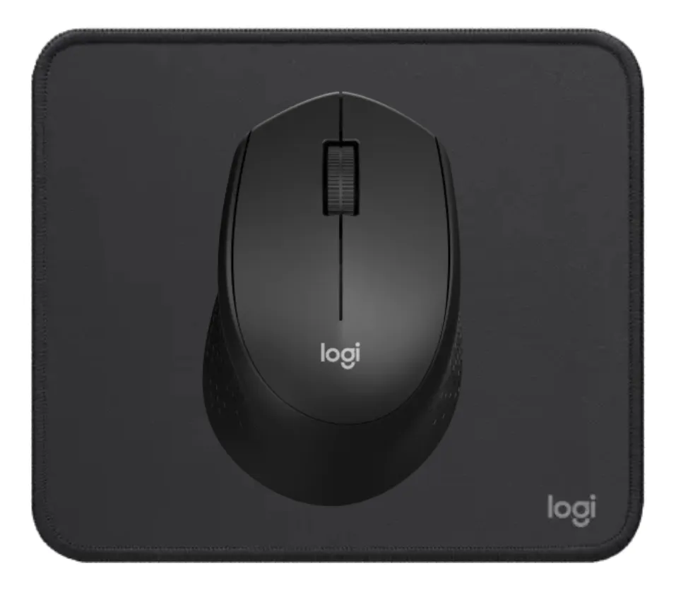 MOUSE INALAMBRICO M280 Y MOUSE PAD LOGITECH NEGRO - 1