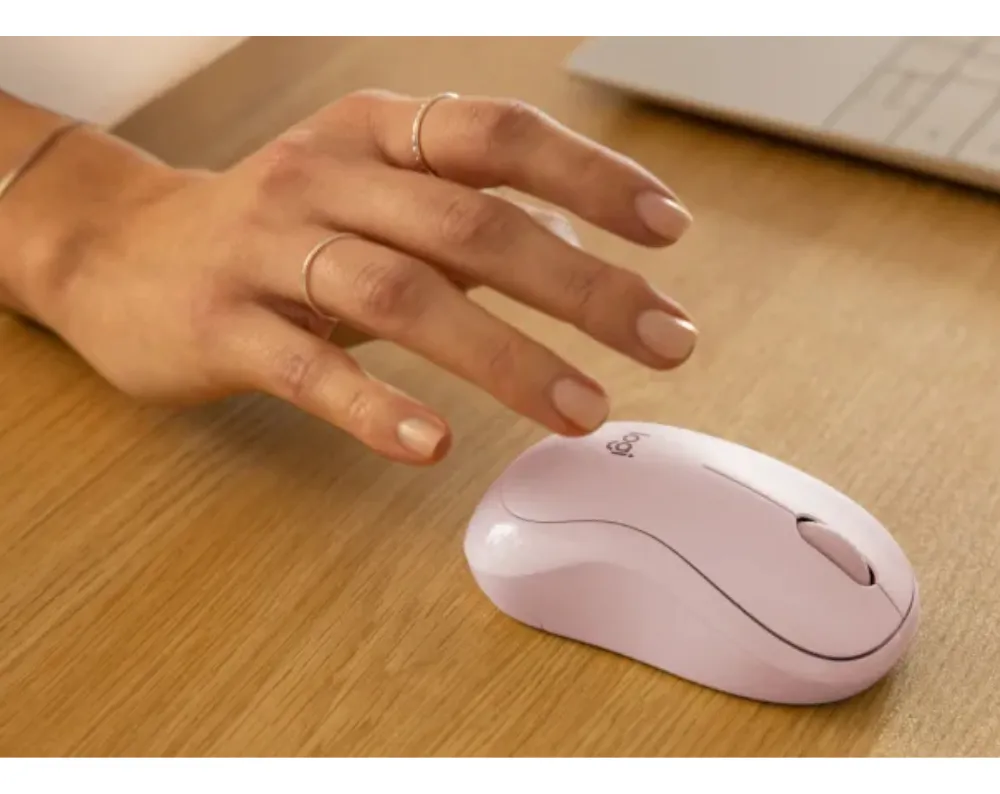 MOUSE LOGITECH M240 ROSA INALÁMBRICO CON BLUETOOTH Y MOUSE PAD PACK DE PRECISIÓN - 2