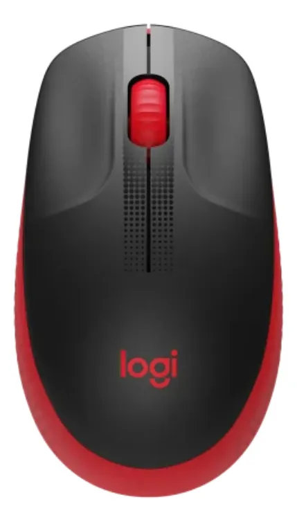 MOUSE INALAMBRICO M190 Y MOUSE PAD LOGITECH ROJO - 3