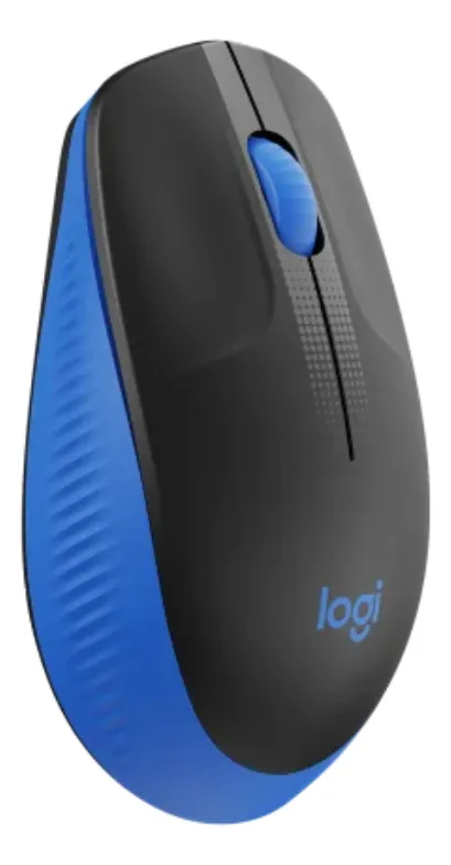 MOUSE INALAMBRICO M190 Y MOUSE PAD LOGITECH AZUL - 2