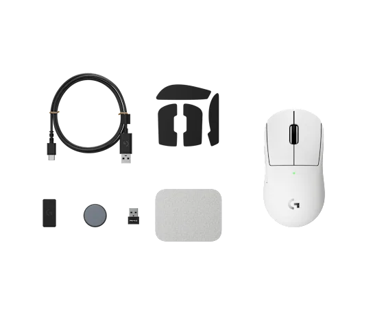 MOUSE LOGITECH G PRO X SUPERLIGHT 2C 44K INALÁMBRICO BLANCO - 4