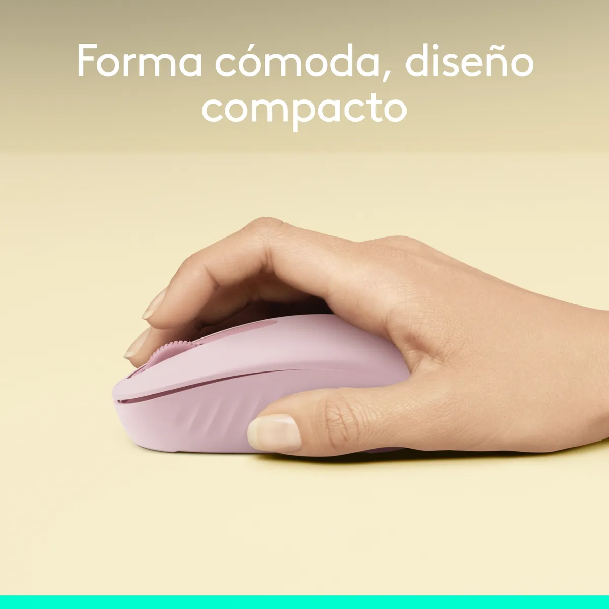 TECLADO LOGITECH K250 + MOUSE M196 + MOUSEPAD SALPICADURA LARGE ROSADO - 2