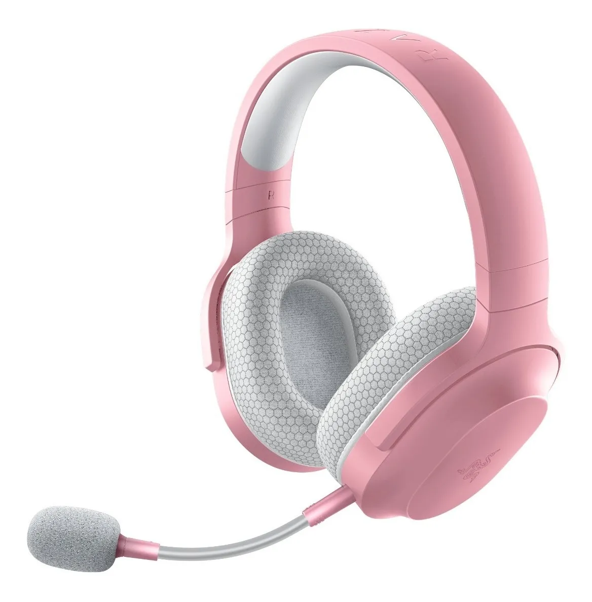 AUDÍFONO GAMER RAZER BARRACUDA X WIRELESS 7.1 QUARTZ ROSA MULTIPLATAFORMA - 1