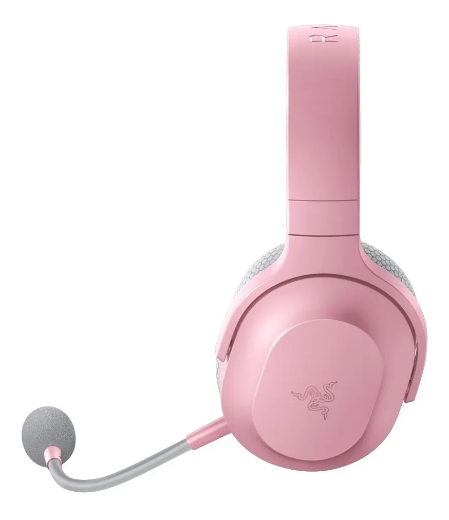 AUDÍFONO GAMER RAZER BARRACUDA X WIRELESS 7.1 QUARTZ ROSA MULTIPLATAFORMA - 2