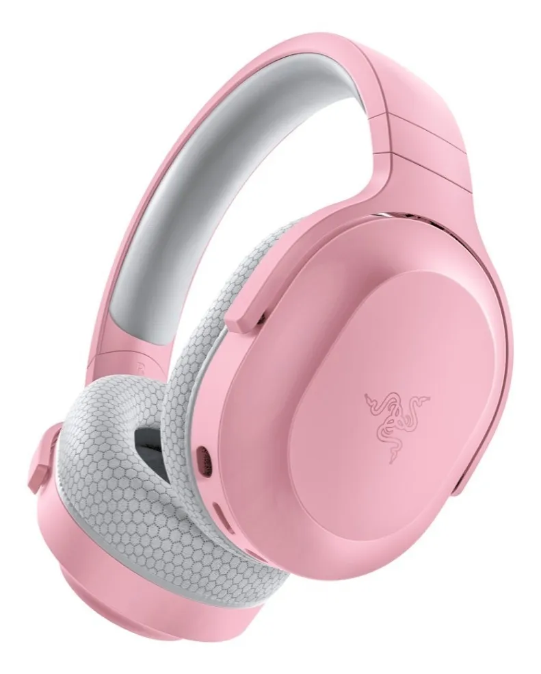 AUDÍFONO GAMER RAZER BARRACUDA X WIRELESS 7.1 QUARTZ ROSA MULTIPLATAFORMA - 3