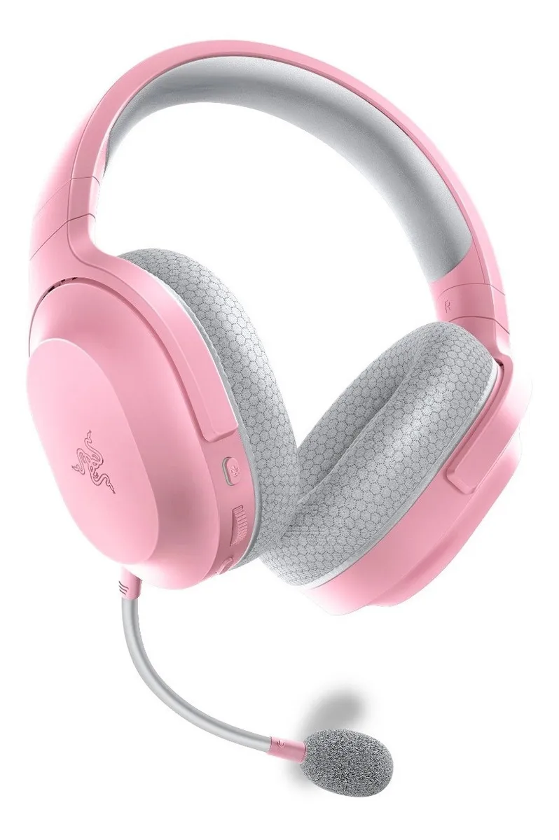 AUDÍFONO GAMER RAZER BARRACUDA X WIRELESS 7.1 QUARTZ ROSA MULTIPLATAFORMA - 4