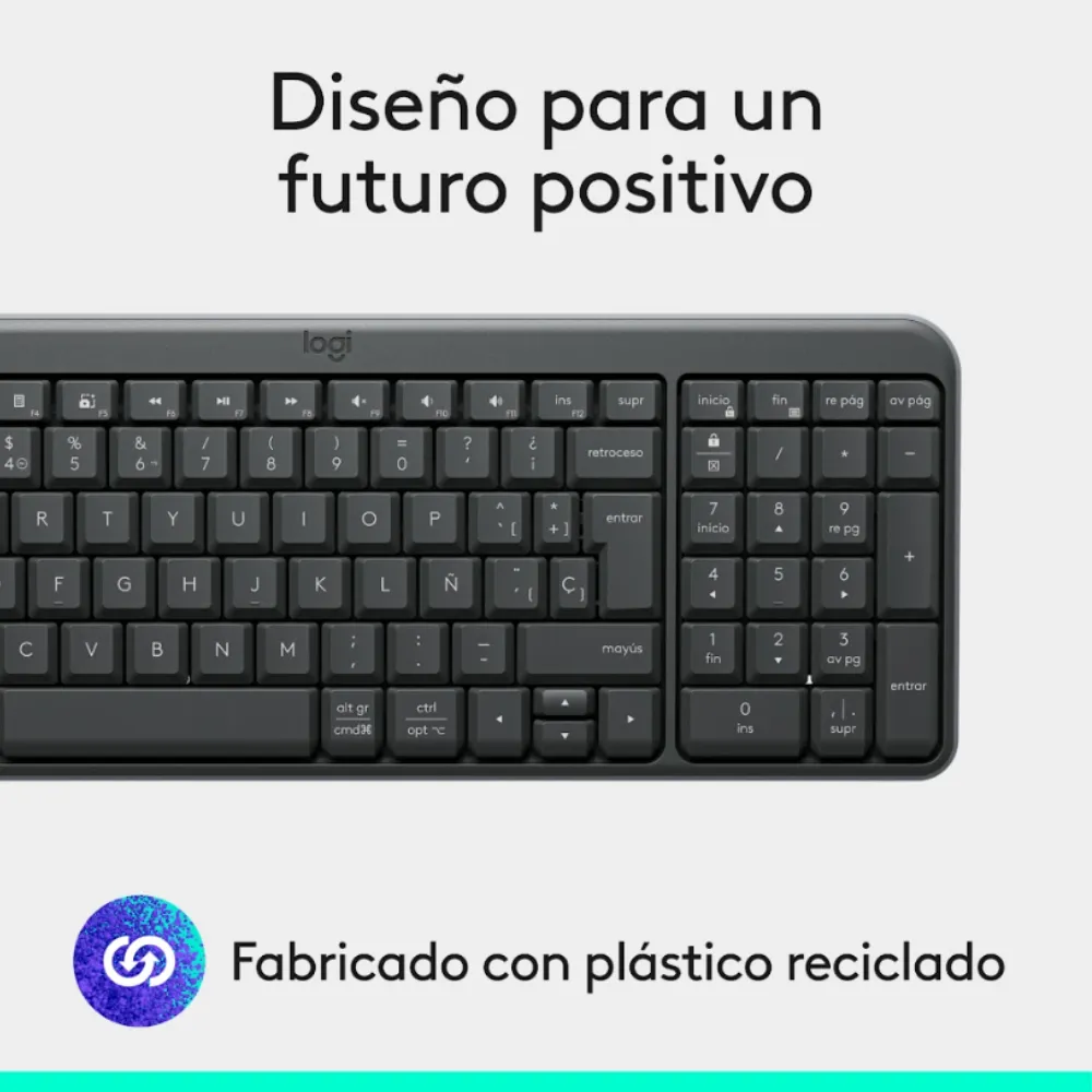 TECLADO K250 Y MOUSE M170 Y PAD MOUSE LOGITECH NEGRO - 2