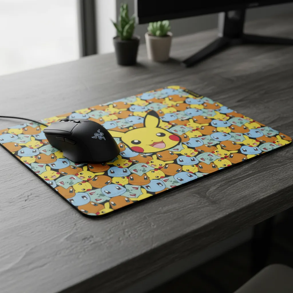 MOUSE PAD GAMER RAZER GIGANTUS V2 MEDIUM EDICIÓN ESPECIAL POKÉMON PIKACHU - 4