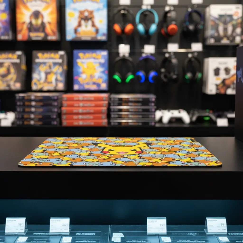 MOUSE PAD GAMER RAZER GIGANTUS V2 MEDIUM EDICIÓN ESPECIAL POKÉMON PIKACHU - 7