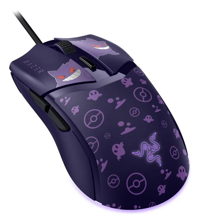 MOUSE GAMER RAZER COBRA EDICIÓN ESPECIAL POKÉMON GENGAR CON ILUMINACIÓN CHROMA RGB - 2