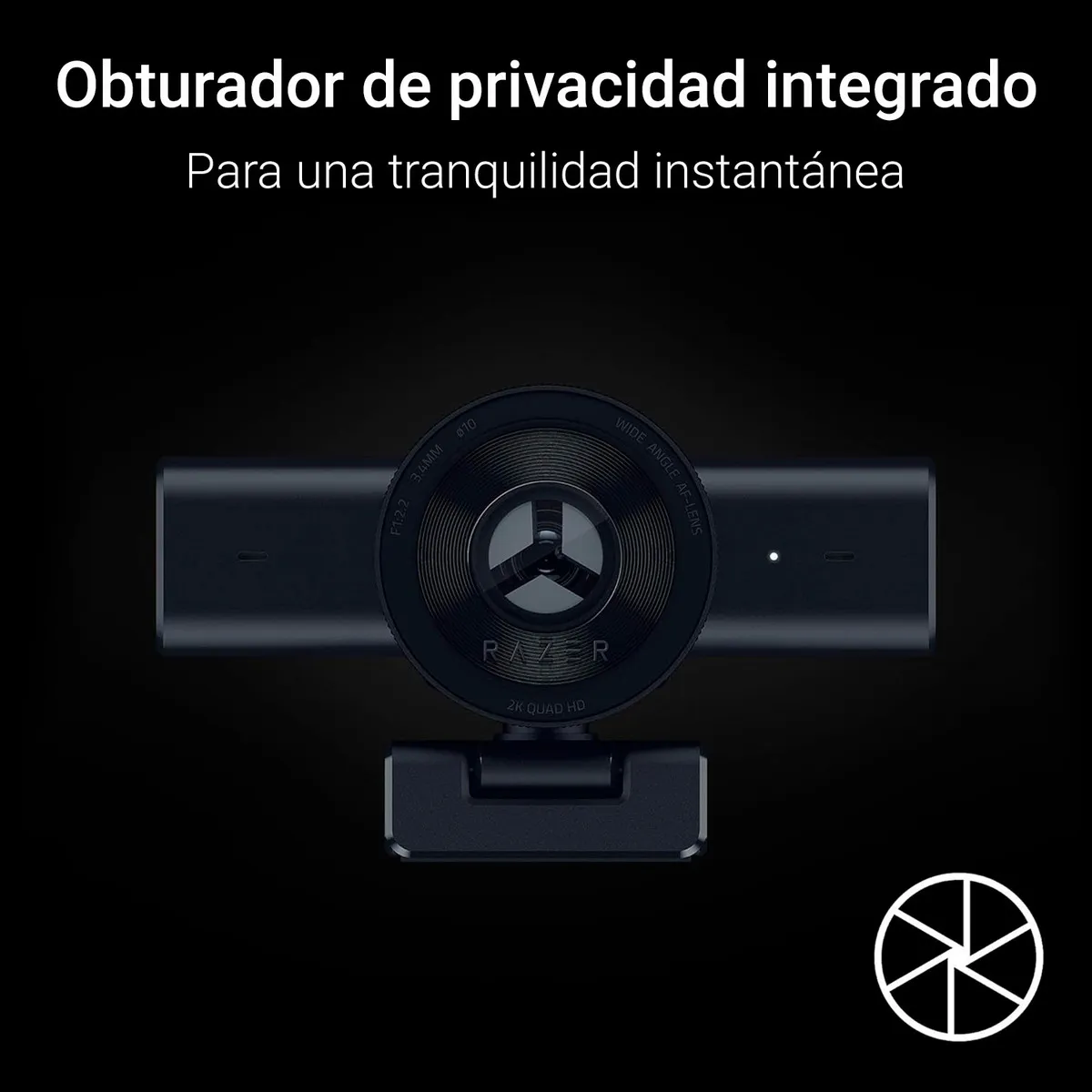 CÁMARA WEB RAZER KIYO X FULL HD 1080P 60FPS PARA STREAMING Y VIDEOLLAMADAS - 6