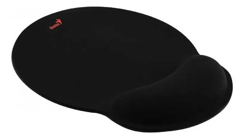 MOUSE PAD GAMER GENIUS G-WMP 100 CON REPOSAMUÑECAS DE GEL NEGRO - 7
