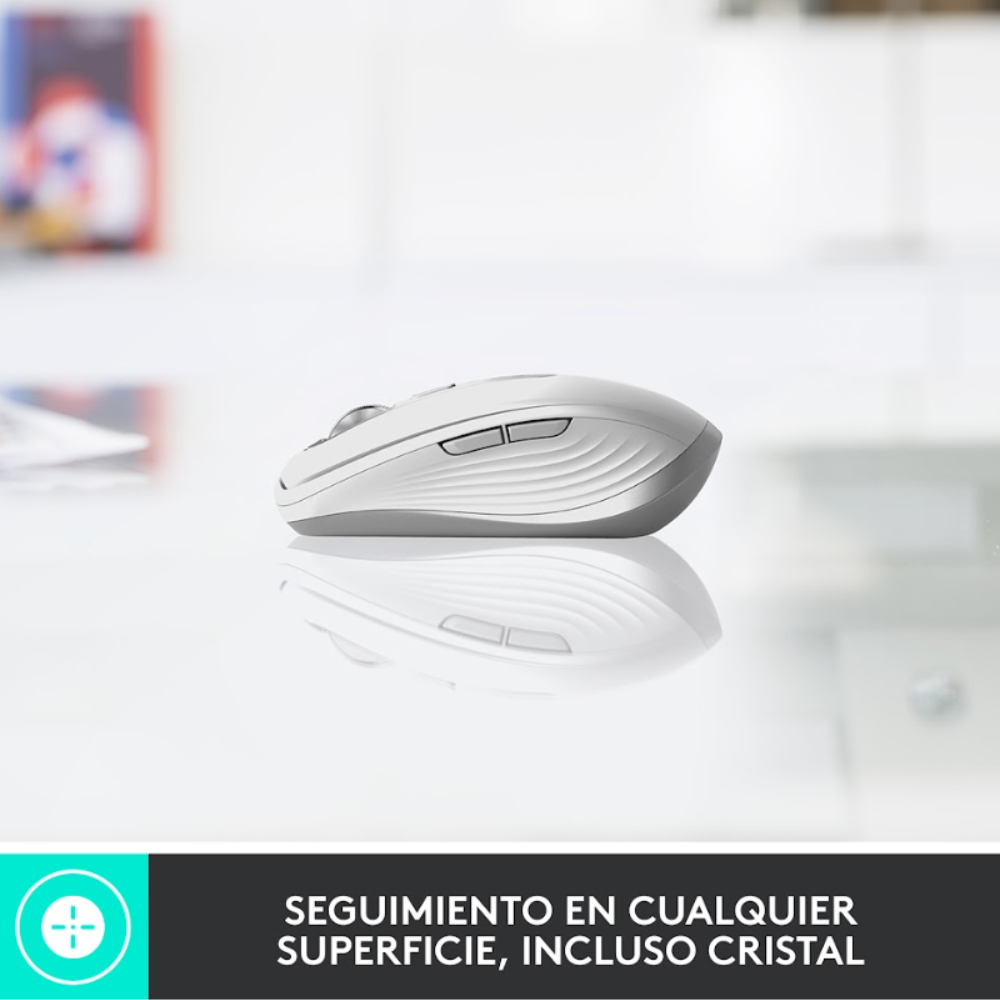 COMBO PRODUCTIVIDAD LOGITECH MX KEYS MINI Y MOUSE INALÁMBRICO MX ANYWHERE 3S BLANCO - 5