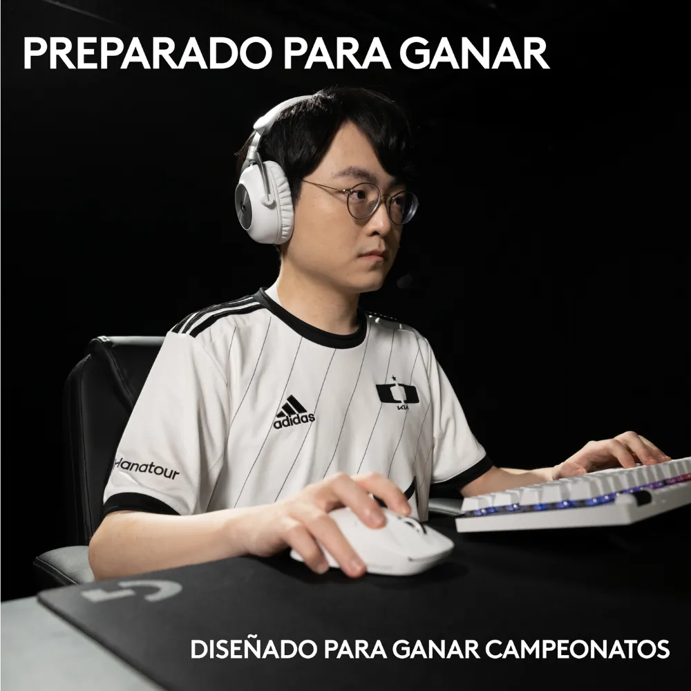 TECLADO + MOUSE LOGITECH G PRO X TKL G PRO X SUPERLIGHT 2 BLANCO - 4