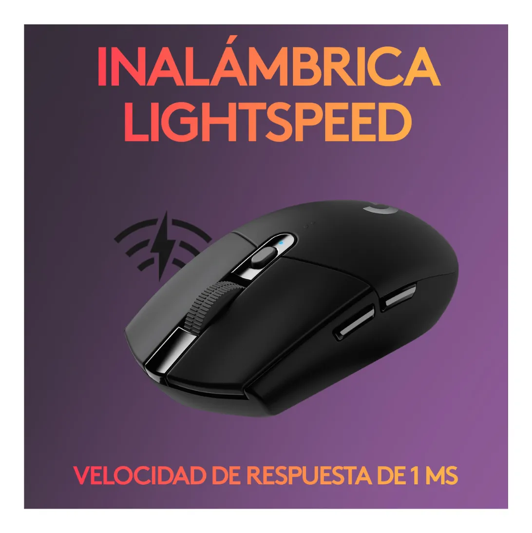 TECLADO LOGITECH G413 TKL Y MOUSE G305 INALAMBRICO NEGRO - 2