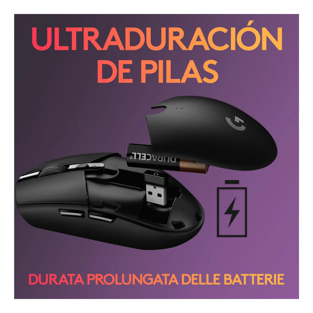 TECLADO LOGITECH G413 TKL Y MOUSE G305 INALAMBRICO NEGRO - 4