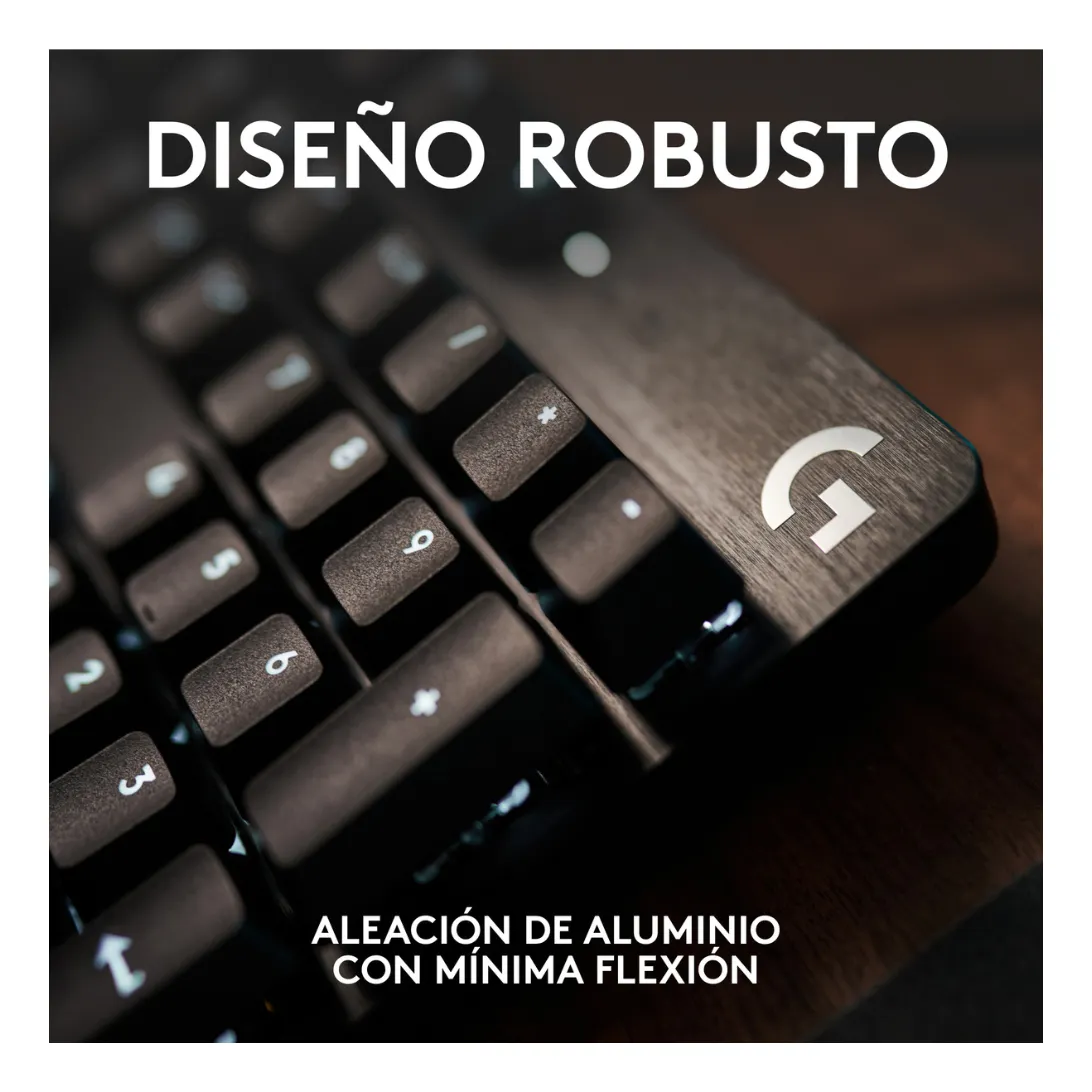 TECLADO LOGITECH G413 TKL Y MOUSE G305 INALAMBRICO NEGRO - 6