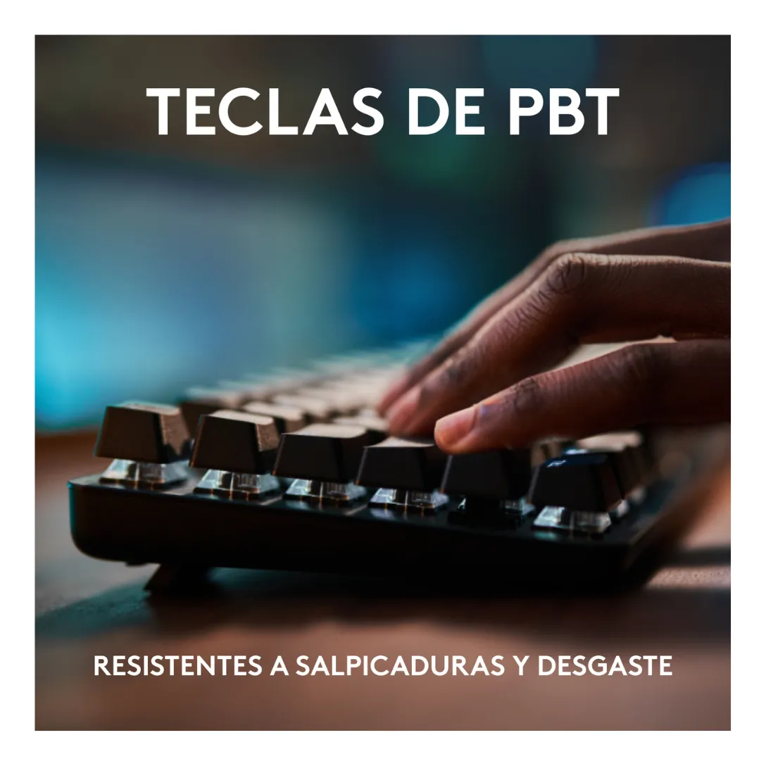 TECLADO LOGITECH G413 TKL Y MOUSE G305 INALAMBRICO NEGRO - 7