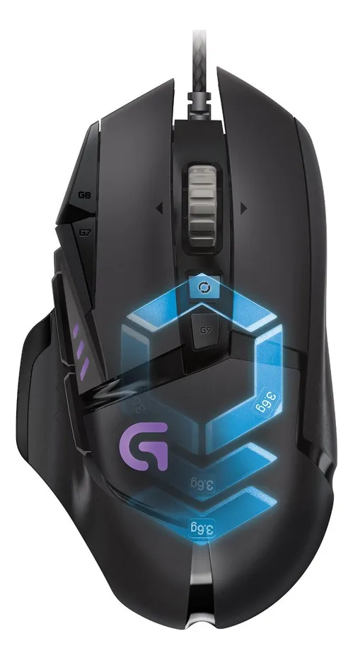 COMBO GAMER LOGITECH G TECLADO G213 + MOUSE G502 HERO MOUSE NEGRO TECLADO NEGRO - 3