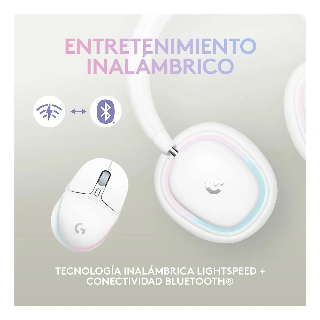 LOGITECH G735 AURORA AURICULARES INALÁMBRICOS Y MOUSE G705 KIT GAMING - 2