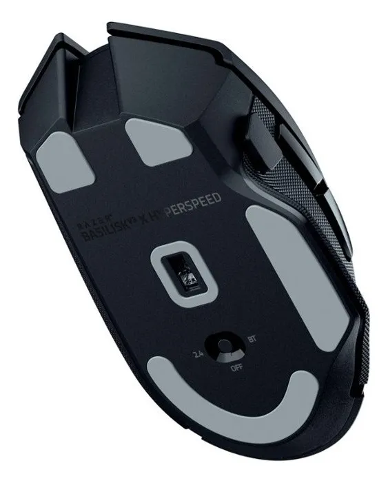 MOUSE RAZER BASILISK V3 X HYPERSPEED WIRELESS CHROMA BLACK COLOR NEGRO - 3