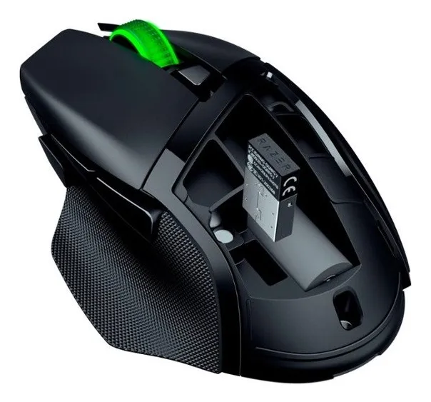 MOUSE RAZER BASILISK V3 X HYPERSPEED WIRELESS CHROMA BLACK COLOR NEGRO - 5