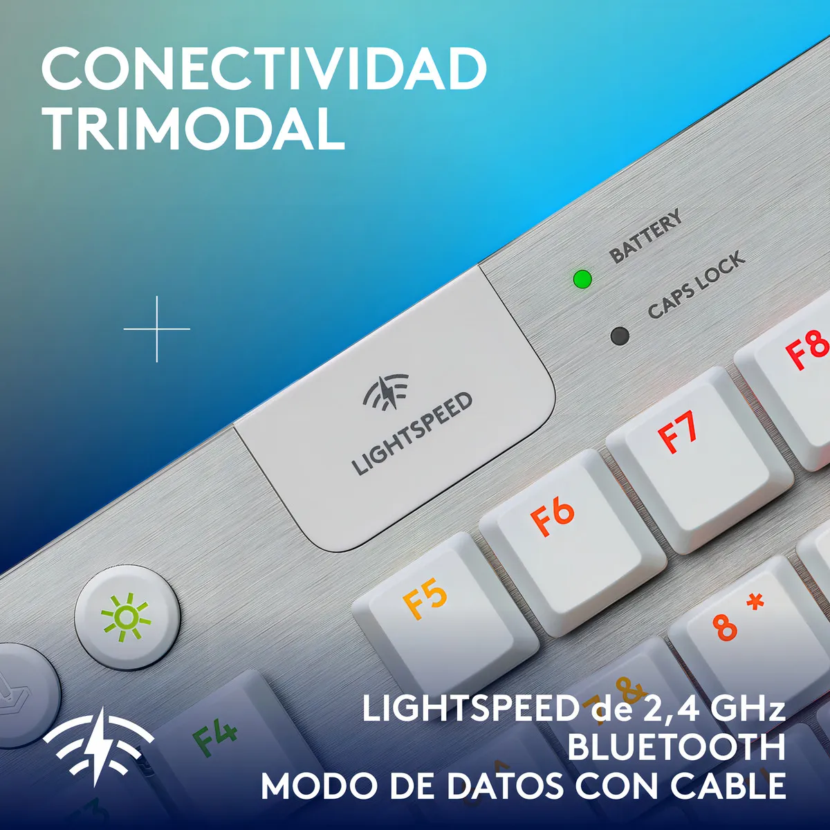 TECLADO LOGITECH G915 X TKL WHITE 920-012732 - 5