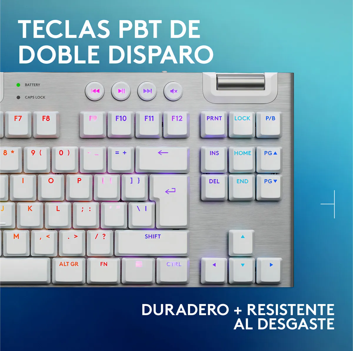 TECLADO LOGITECH G915 X TKL WHITE 920-012732 - 7