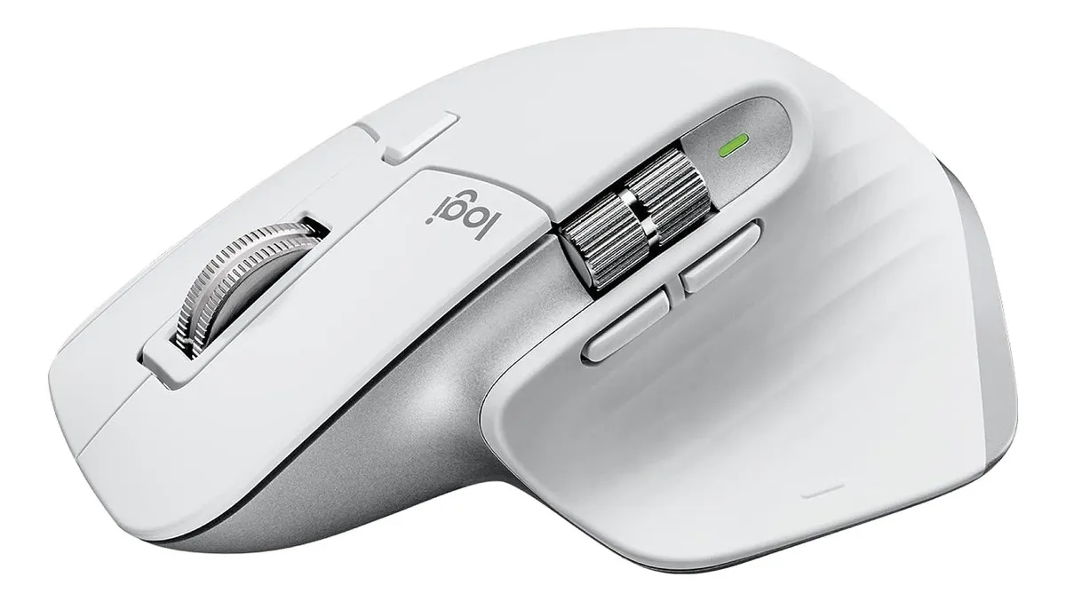 MOUSE LOGITECH MX MASTER 3S INALÁMBRICO DE ALTA PRECISIÓN BLANCO - 2
