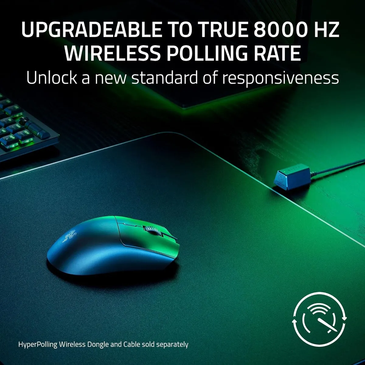 MOUSE INALÁMBRICO RAZER VIPER V3 HYPERSPEED BLACK NASA COLOR NEGRO - 8