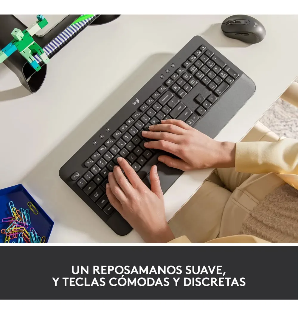 KIT DE TECLADO K650 Y MOUSE M650L SIGNATURE LOGITECH BT NEGRO - 2