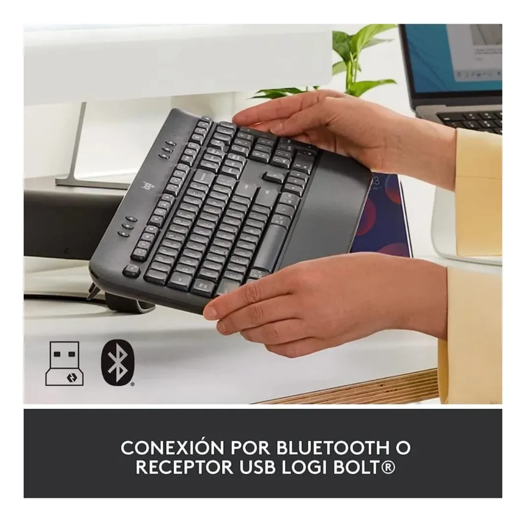 KIT DE TECLADO K650 Y MOUSE M650L SIGNATURE LOGITECH BT NEGRO - 3