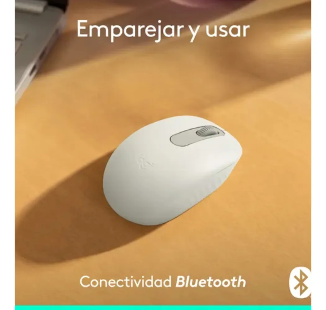 LOGITECH KIT TECLADO K250 Y MOUSE M196 INALÁMBRICO BLANCO - 6