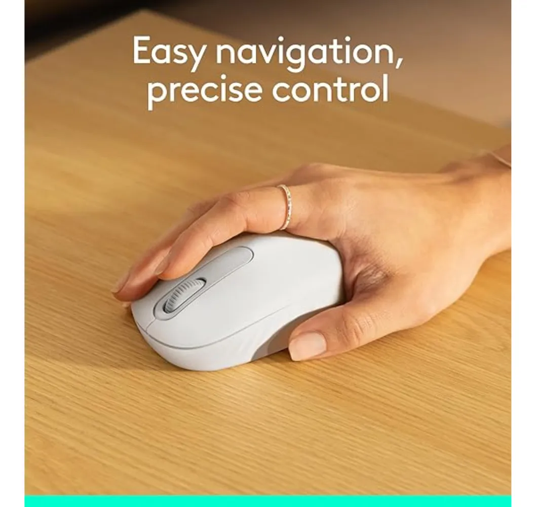 LOGITECH KIT TECLADO K250 Y MOUSE M196 INALÁMBRICO BLANCO - 7